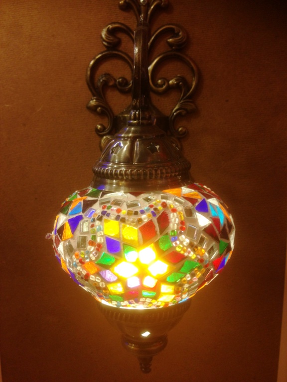 MOSAIC WALL SCONCES